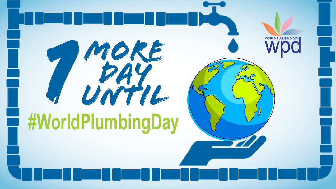 WPlumbingDay's tweet photo. Who's ready for #WorldPlumbingDay tomorrow? 😁

Be sure to include #WorldPlumbingDay and tag @WPlumbingDay in your posts 👍 https://t.co/vBUkhQCb0B