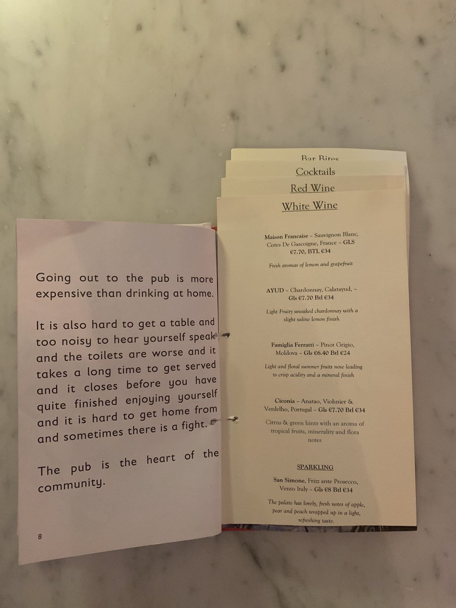 EmerHal's tweet photo. Loving the originality of the new menu #design in @TheBridgeCork! Apt message hidden inside also. Up to all of us to stay safe but also keep the hearts of our communities open as #covid19 unfolds #PureCork #ShopLocal https://t.co/UPhkfEhfXJ