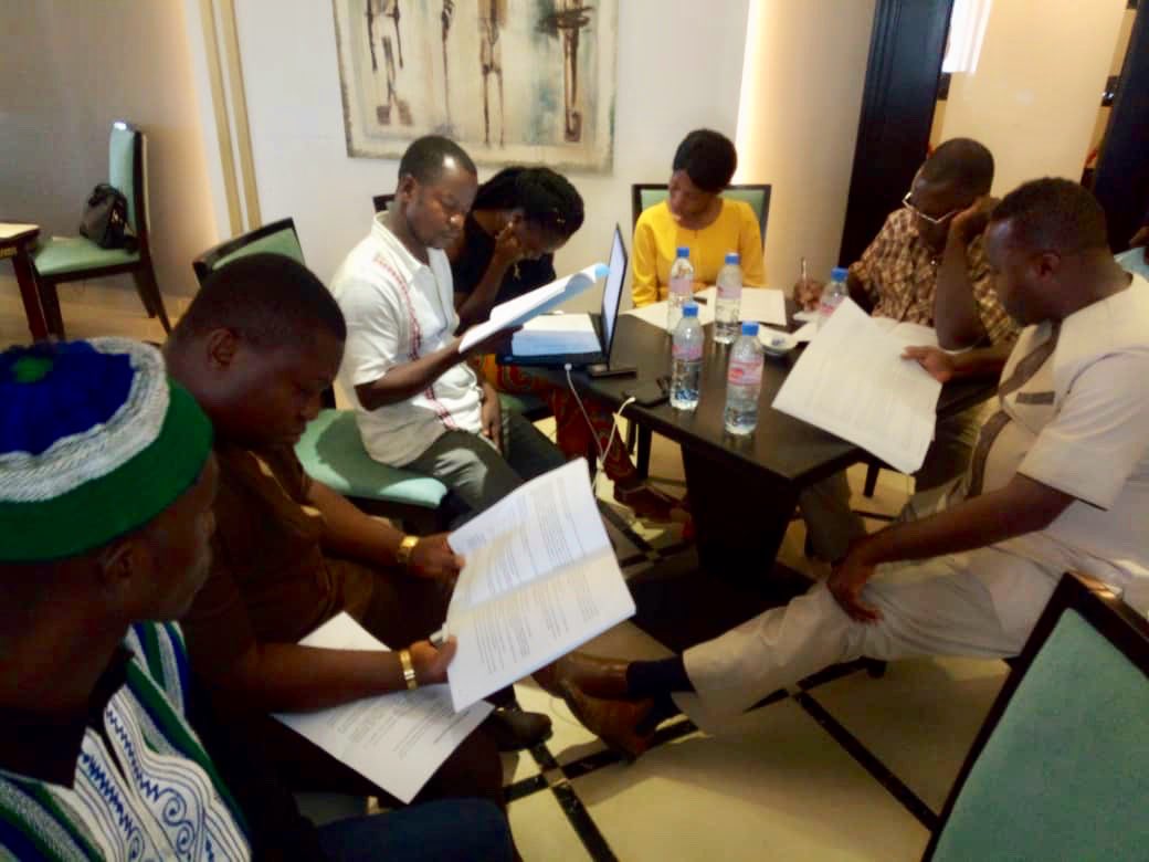 amcowafrica's tweet photo. Many thanks to Sen. John Kaipeh, Chairman of the WASH Caucus, Amb. @BobbyWhitfiel14 CEO WASH commission, the Presidential Delivery Unit, the Ministries for Gender, Public Health, the WASH Commission &amp; all participants for taking part to the #ASPG consultation in Liberia. https://t.co/2WWCltGoij