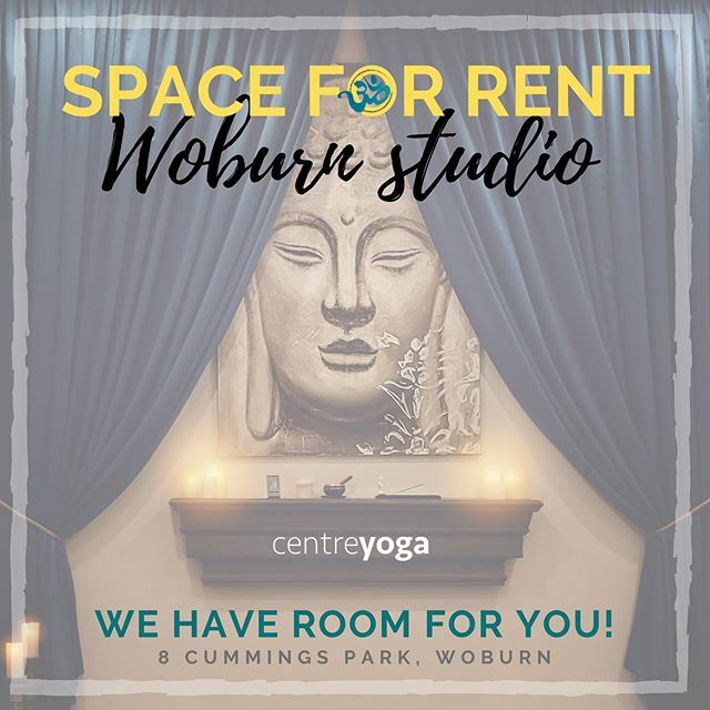CentreStudios's tweet photo. Need a dedicated space in the #Woburn area for your #wellness practice? We have room to share! Contact owner@centreyogastudios.com for details.

#healingarts #healthandwellness #consultant #therapeutic #personalcare #nutritionist #bodywork #meditationpractice #reiki #reflexo… https://t.co/S4YkI9U5Dr