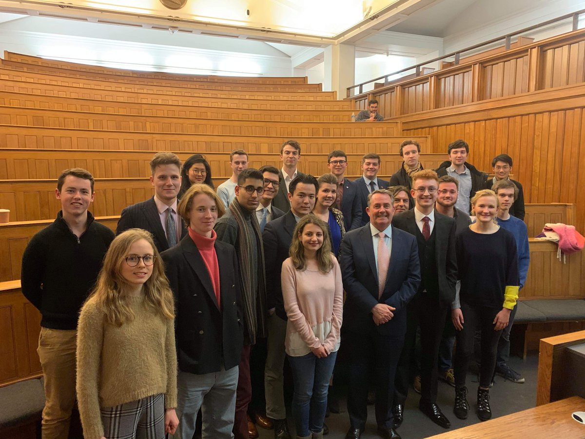 Great to talk about the Union of the United Kingdom, #Brexit and the future UK-US relationship with <a href="/UCLTories/">UCL Conservatives</a> yesterday evening.
