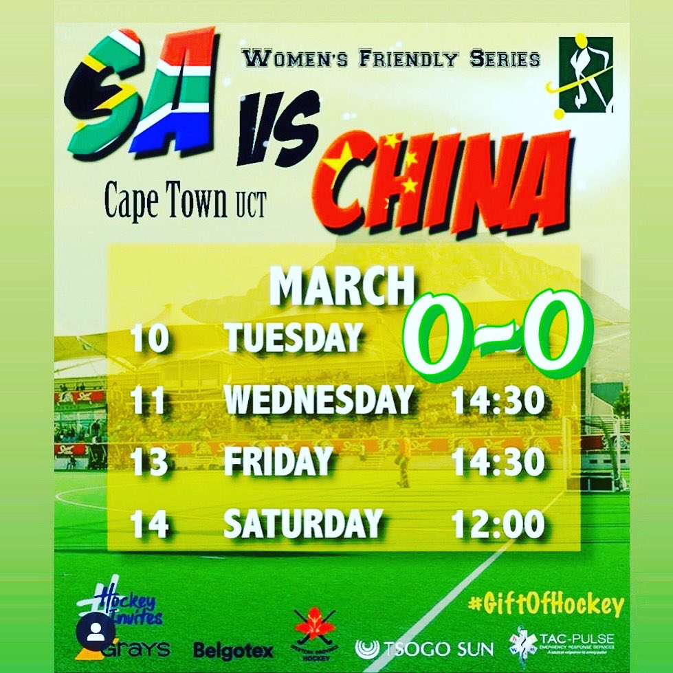 Happy with the result. Result 0-0. Well done <a href="/sawomenshockey/">SA Hockey Women</a> #hockey
