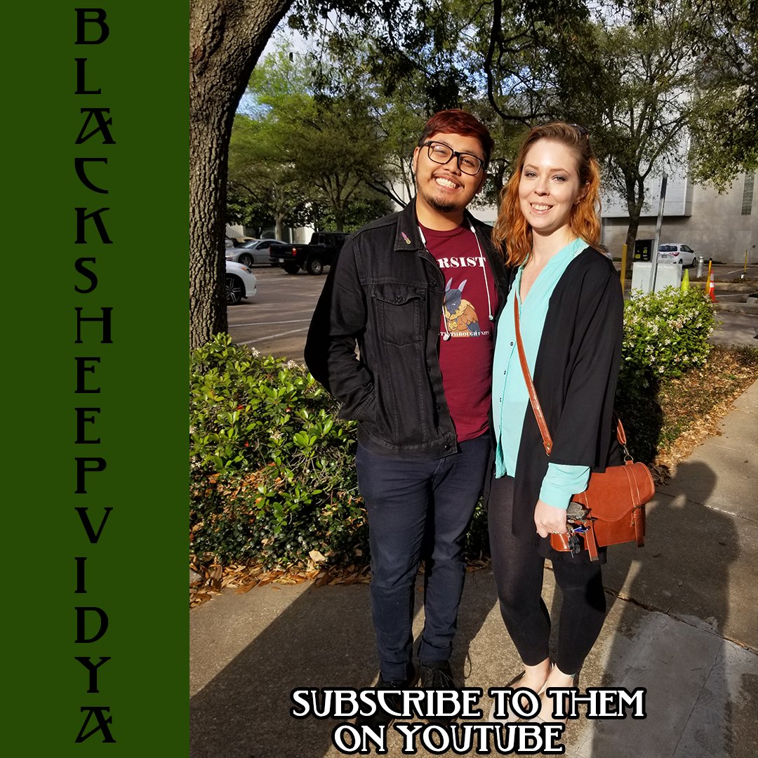 TFEWcast's tweet image. Shout out and sending love to our friends at @BlakcSheepVidya who Jemarc got to meet Ratter in Houtson!

youtube.com/channel/UCMNrO…

#DnD #Youtube #Youtubecollaboration #Youtubegamers #Gamers #Gaming #DungeonsandDragons #DnD5e #Supportindie #Support #Podcast #DnDpodcast