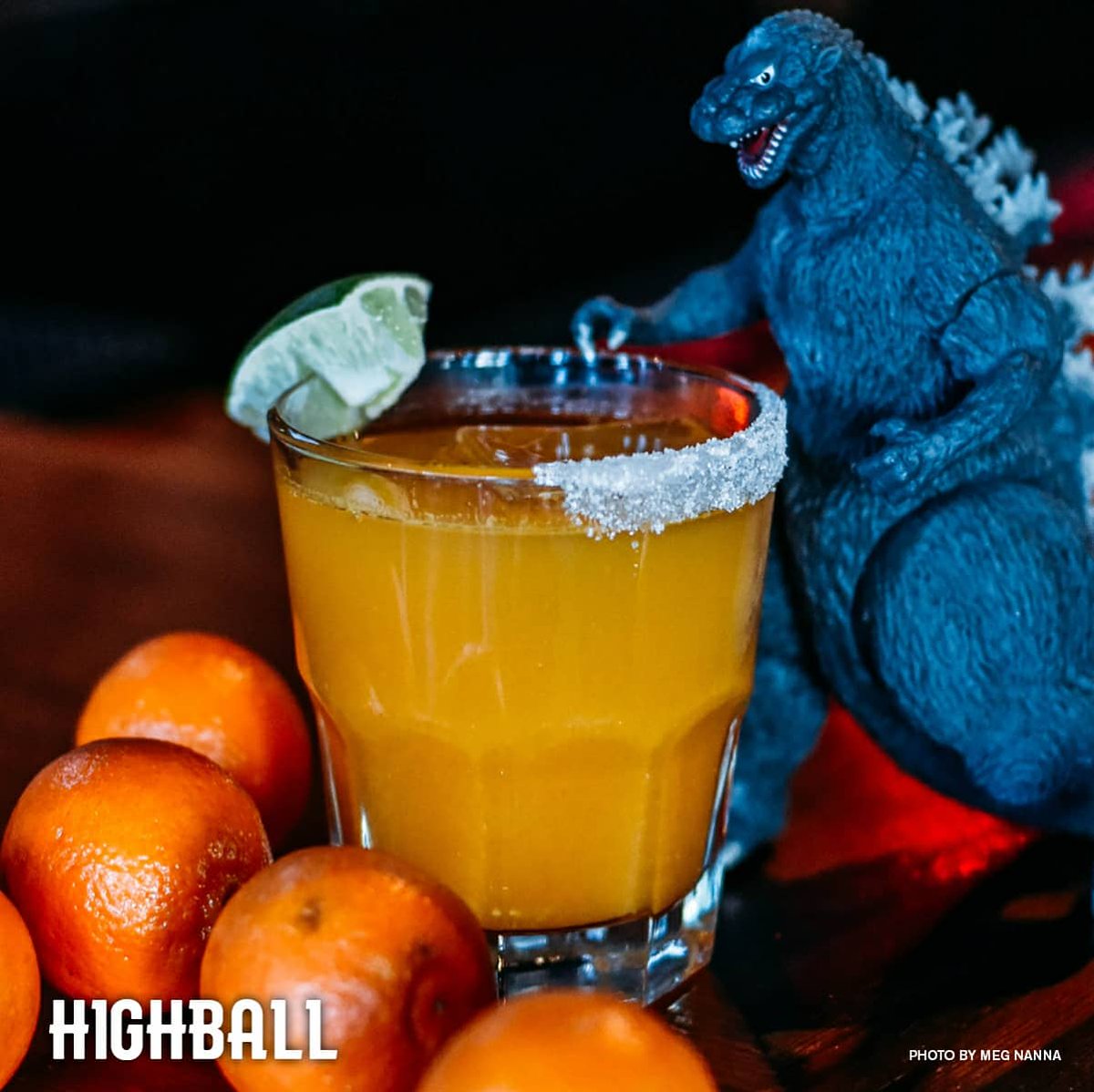 #pdxhighball Highball week is next week, $5 cocktails all week. We present Divine Wind, Haku Japanese Vodka, tangerine and lime juice and sugared rim. A twist on the Kamikaze. #jimbean <a href="/JimBeam/">Jim Beam</a> <a href="/portlandmercury/">Portland Mercury 🗞</a>