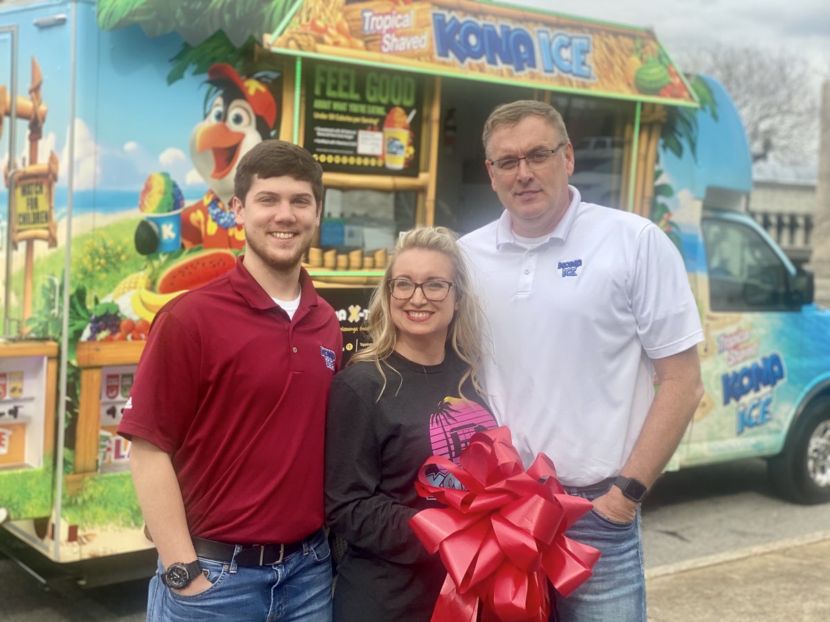 Congrats to Kona Ice- Russ &amp; Amber O'Rear for their Lawrence County Ribbon Cutting yesterday! #RibbonCutting #LawCoTN #KonaIce