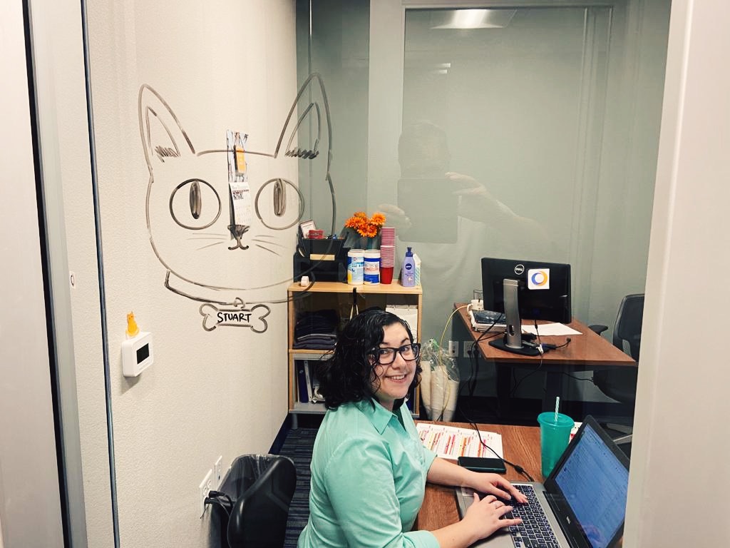 PacWorkplaces's tweet image. When your glass walls also double as art canvases 🤣🎨 Love how @PacSacWatt members and pacmates made this space more fun with drawings of their pets! 🐶🐱 #pacificworkplaces #wemakeworkbetter