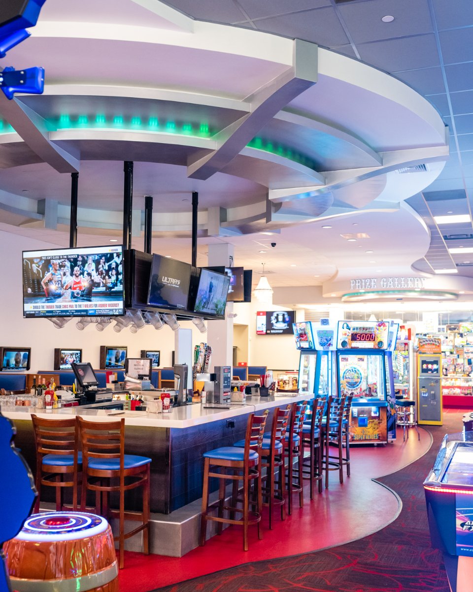 While the kids play, parents are at bay! Pull up a chair and enjoy a cold drink while you watch the game.