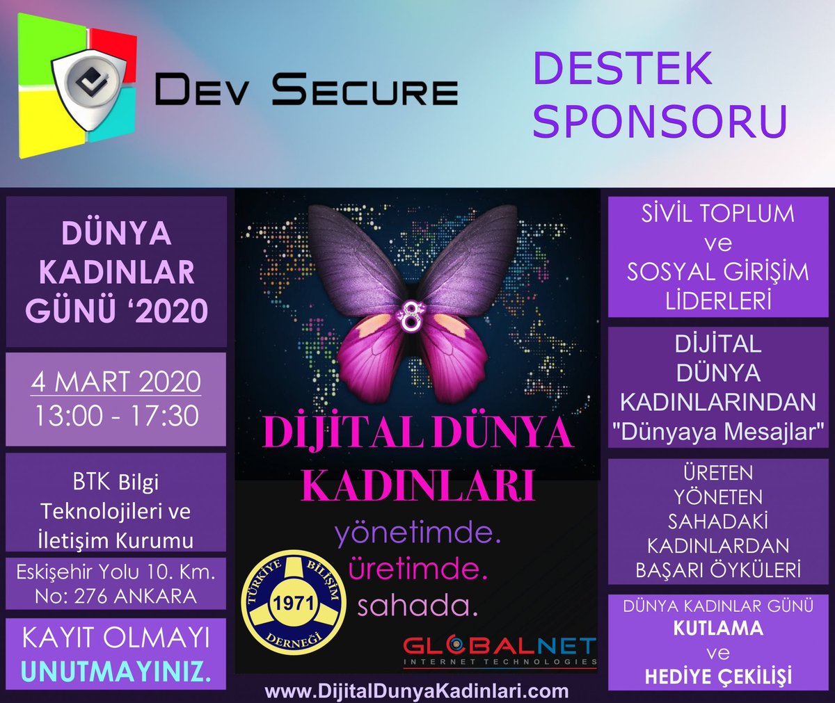 DevSecureApp's tweet photo. Bir fark yaratmak için..
https://t.co/Oo2PHBiURJ
#Digitalde #Yönetimde #Üretimde #Sahada #Kadınlar
#DEVSECURE https://t.co/AYvevl9srb