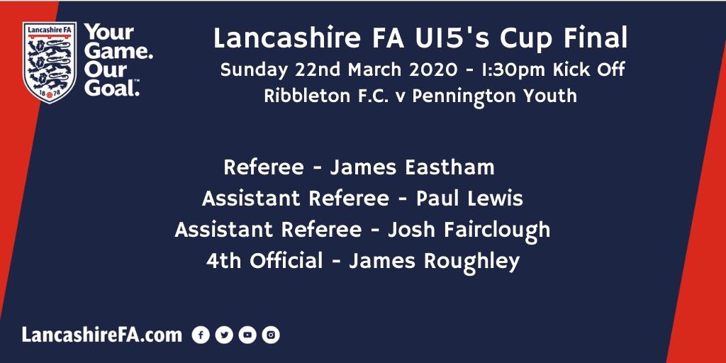 LFARefs's tweet photo. 🏆 U15 Boy’s Final Match Official’s🏆 

Congratulations to you all on your well deserved appointment! 👏 https://t.co/cJOCkl5K5v