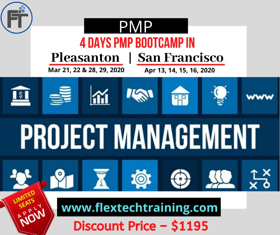 FlextechT's tweet image. Facility to retake the #PMP training as many times you want in a year. Visit: flextechtraining.com
#pmot #pmi #pmbok #cissp #projectmanagement #pleasanton #sanfrancisco #bayarea #sanjose #california #sf #oakland #losangeles #sacramento #goldengatebridge #sanfran #SalesforceMVP