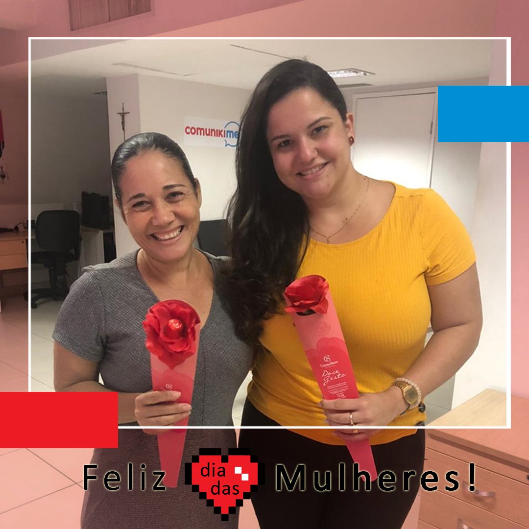 Comunikime's tweet photo. 8 de março - Dia Internacional da Mulher! ⠀⠀⠀⠀⠀⠀⠀⠀⠀
Nossa homenagem às mulheres nesse dia de celebração, reflexão e luta! Lugar de mulher é onde ela quiser, inclusive na área de tecnologia! Parabenizamos todas nossas colaboradoras por sua dedicação e competência! https://t.co/H5T30zr9WW
