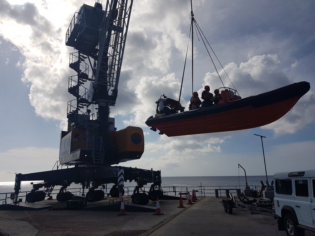 AscensionPolice's tweet photo. Weekly training deployment of our Sea Rescue boat completed without incident this evening. Im glad to report its running well ready for @tonytester753 to visit us and do some team training!! https://t.co/a0tsE7uCHd