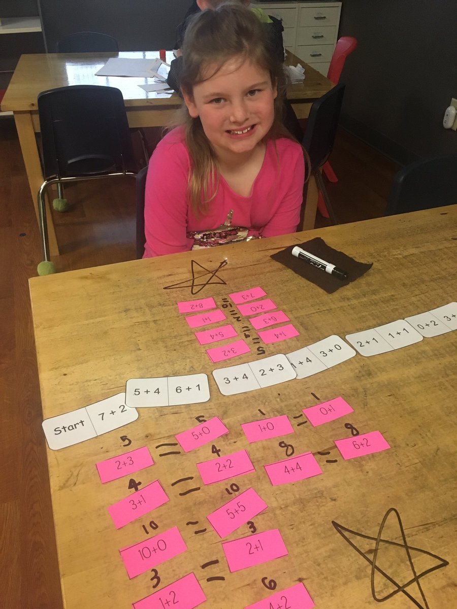 MsFaehr_LPS's tweet photo. 1st grade has started balancing equations. We’re focusing on the true meaning of the equals sign! https://t.co/zFs2XrvP7v