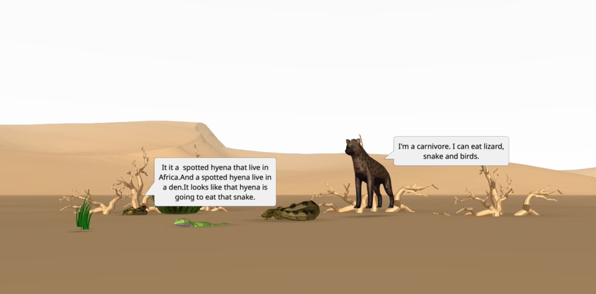 MsMeganMcCann's tweet photo. I am so amazed with what my students have created on @CoSpaces_Edu to demonstrate their understanding of #Habitats on an #Animal of their choice! @StJohnArthur #WhatWCDSBDoes https://t.co/reOUEL65YR
