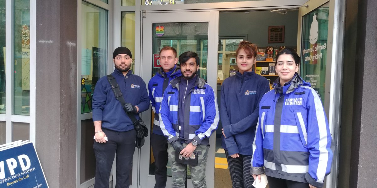 DowntownCPC's tweet image. First patrol team out to prevent crimes! #thieveswillstealanything #crimeprevention #autocrime @icbc @RoadSafety_Paul @VPDCanine
