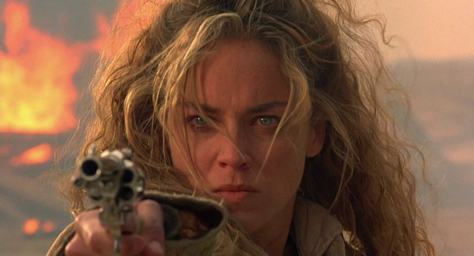 Happy 62nd birthday to Sharon Stone, star of TOTAL RECALL, SPHERE, BASIC INSTINCT, THE QUICK AND THE DEAD, and more! 