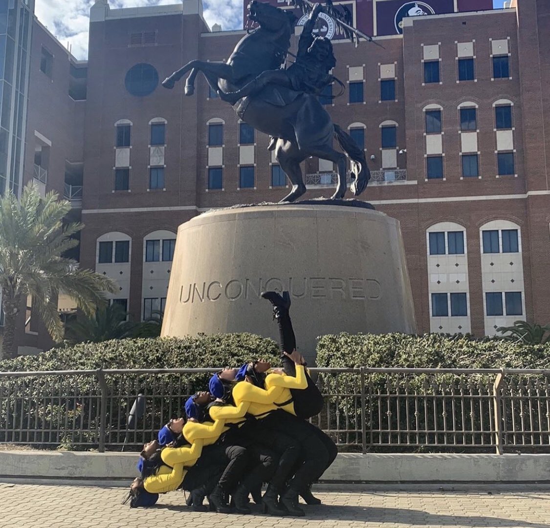 The SGRhos at Florida State University just crossed their Spring 2020 line. Show them some LOVE! 💙💛 <a href="/fsuSGRho/">Epsilon Delta</a>