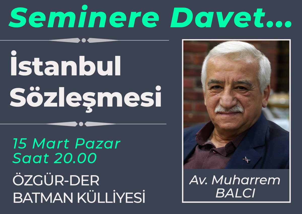 avmbalci's tweet photo. Davetlisiniz https://t.co/UUlMCOzLUT
