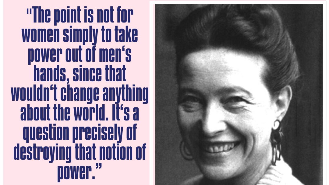 Today for National Women's Month, we're celebrating Simone de Beauvoir! Simone was a French philosopher and feminist known for her renowned book, The Second Sex.