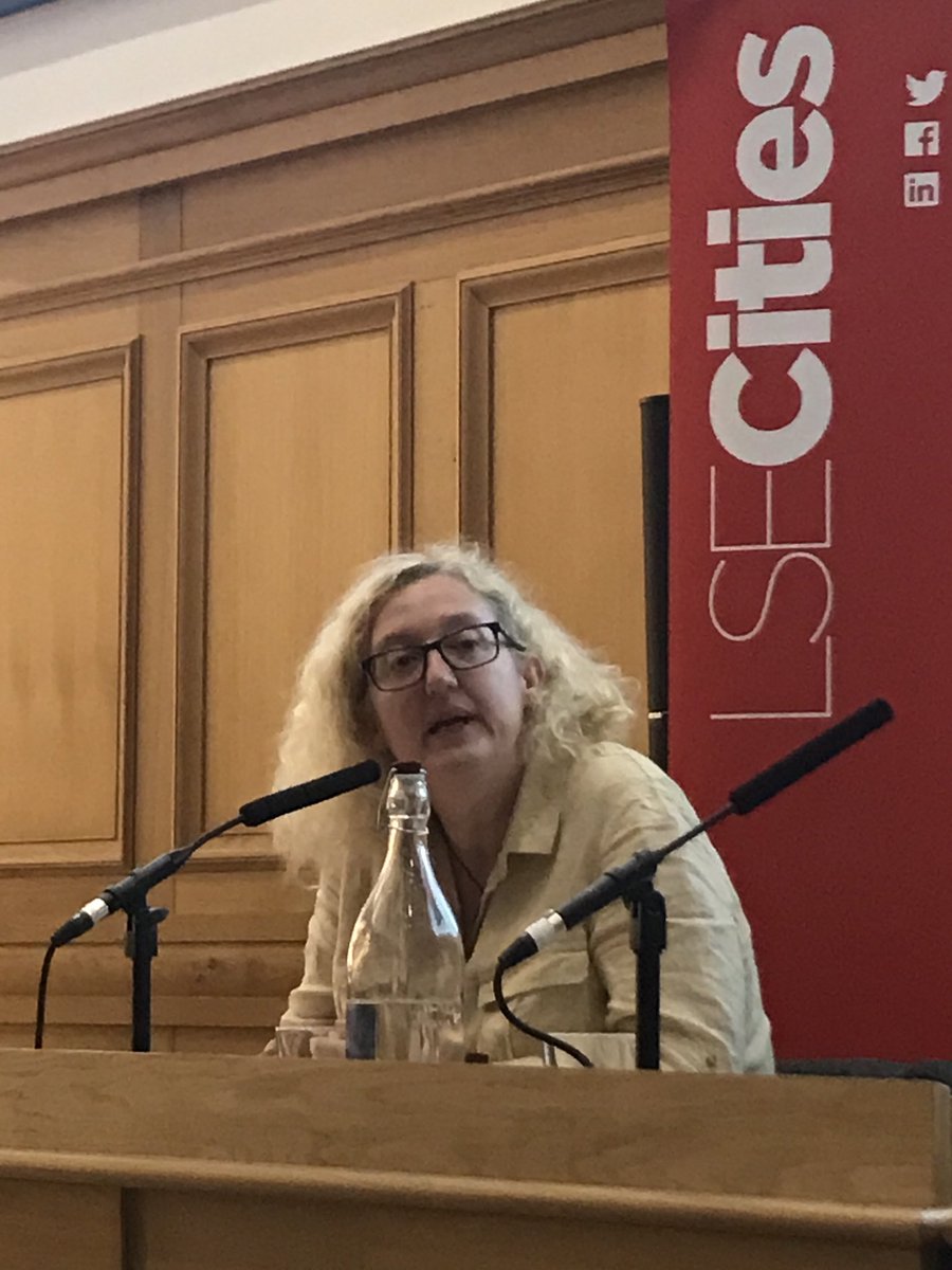 LSECities's tweet photo. .⁦@LorettaCLees⁩ responds to the report from a social science perspective. #LSEDensity https://t.co/ifBID1c5Fr