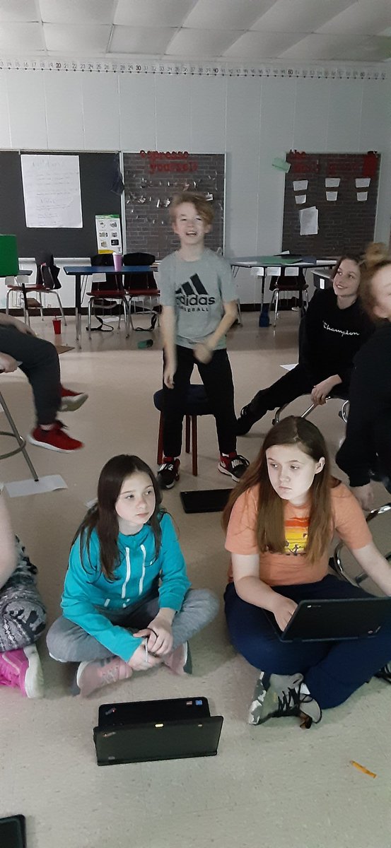 MissWithrow217's tweet photo. We tried #popupdebate as a small group in response to an article about #malalayousafzai. Students were engaged and brought up some great points and ideas. Thanks @owpmu for great ideas from the Speaking and Listening workshop! https://t.co/a5SOEUdALW