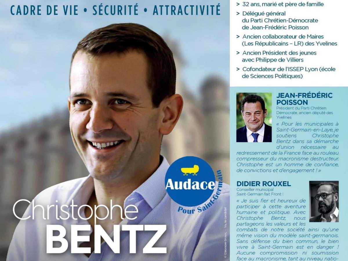 N_TardyJoubert's tweet photo. Heureux de pouvoir soutenir ce soir la liste Audace pour #SaintGermain avec @BentzChristophe et @DidierRouxel78 qui auront à coeur de servir les Saint-Germanois avec coeur et bon sens. https://t.co/iaMPlXxCzR