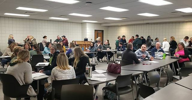 RCSHartMS's tweet photo. Hart Staff engaged in the movie Resilience and connected on the science of chronic stress and adverse childhood experiences. Healthy adult relationships can provide hope and healing! #LearnwithHart #LeadwithHart https://t.co/7rJPypONUy