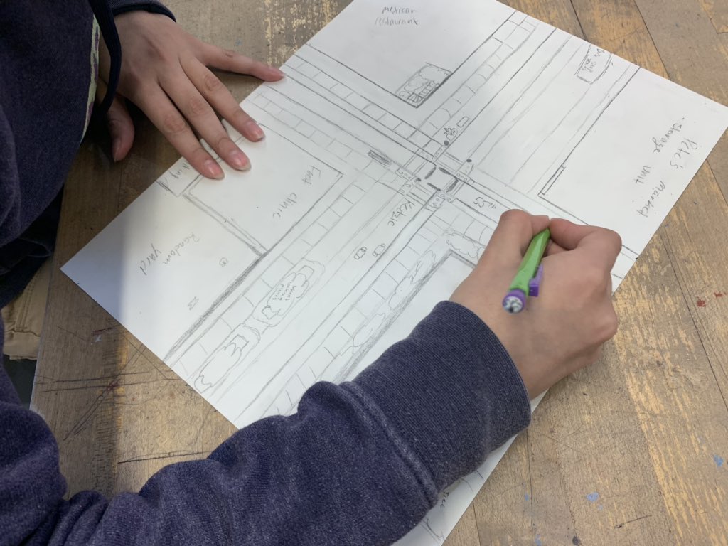 AsmSolorio's tweet photo. Look at the beautiful artwork our JDef After School Matters program is doing🤩✨ https://t.co/ZnmFyR43OF
