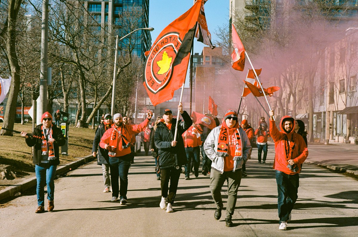 RedPatchBoys's tweet photo. Marching on to victory for our season 14 home opener!
#TFClive #RedPatchBoys #MLSisBack #PridePassionPurpose https://t.co/E0ijZJejyU