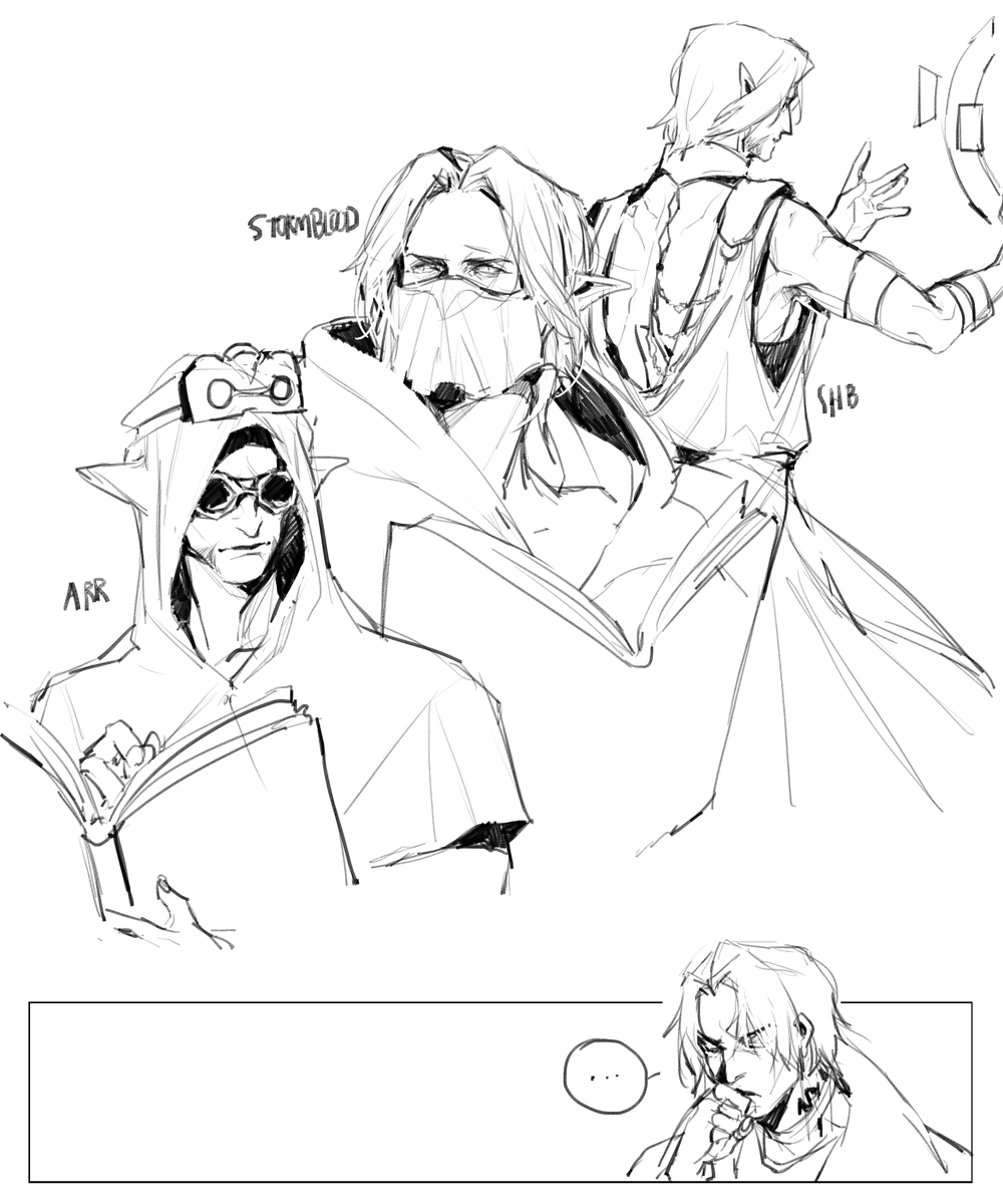 Yaron_FFXIV's tweet photo. ยิ่งเปลี่ยนชุดยิ่งแหวก จิตใจทำด้วยอะไรรรร #urianger #thancred #ffxiv https://t.co/N7BDn3ObCc
