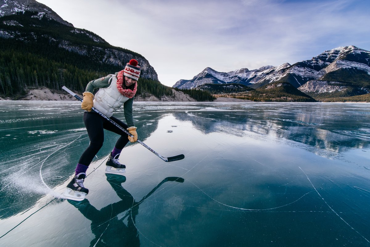 Pick a lake. Pick up your skates. It really is that simple to get on the ice for a truly unforgettable day. Grab your skate rentals at our Banff Store today! bit.ly/BARent 📸: @noelhendrickson