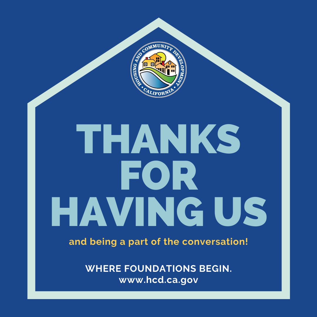 California HCD on Twitter "Thanks to the Kennedy Commission for