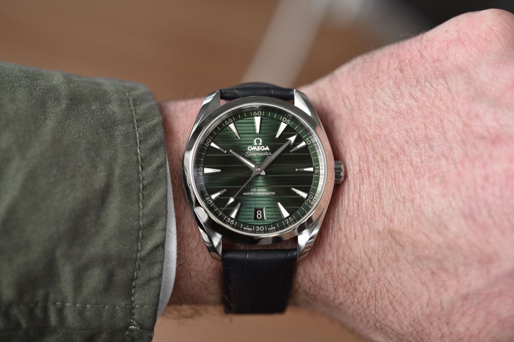 omega aqua terra green