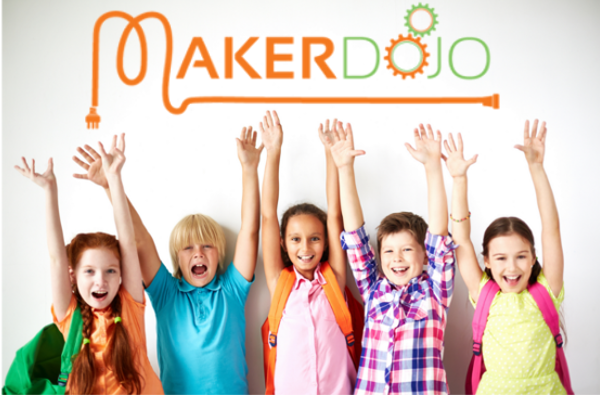 MakerDojo's tweet photo. 4 more weeks until MakerDojo returns and we can't wait. 
Make cardboard arcade games, level them up with some coding and then make trailers to promote your games using green screen technology. Secure your spot at https://t.co/Pzil0pNVzD. https://t.co/F5SGdLDfFc