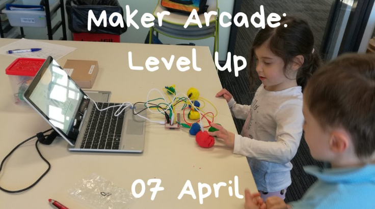 MakerDojo's tweet photo. 4 more weeks until MakerDojo returns and we can't wait. 
Make cardboard arcade games, level them up with some coding and then make trailers to promote your games using green screen technology. Secure your spot at https://t.co/Pzil0pNVzD. https://t.co/F5SGdLDfFc