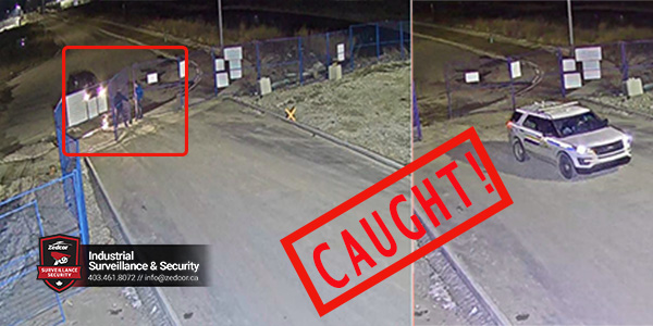 ZedcorSecure's tweet photo. After hours, unscheduled, unannounced visitors can be common. When we are monitoring your site we don't take any chances. These individuals certainly know now to contact our Command Center the next time they arrive on site after hours. #remotemonitoring #security https://t.co/gwucYXutEq