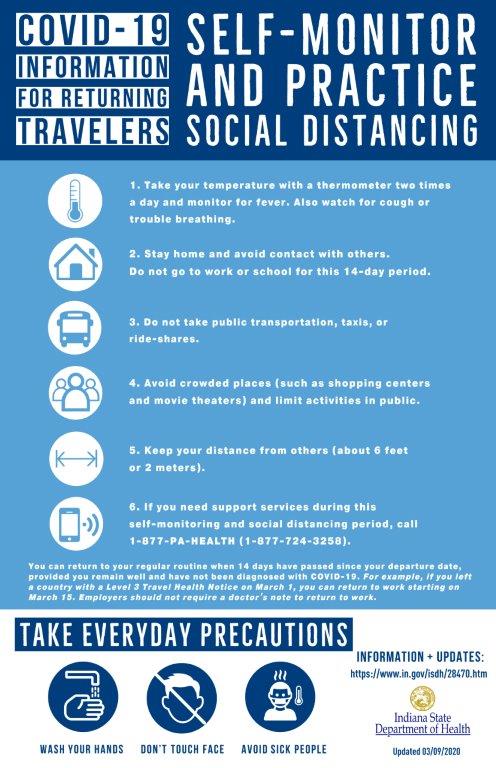 #SelfMonitor and #SocialDistancing  Two key components to helping #PublicHealth fight the spread of #COVIDー19 #coronavirus #FactsNotFear