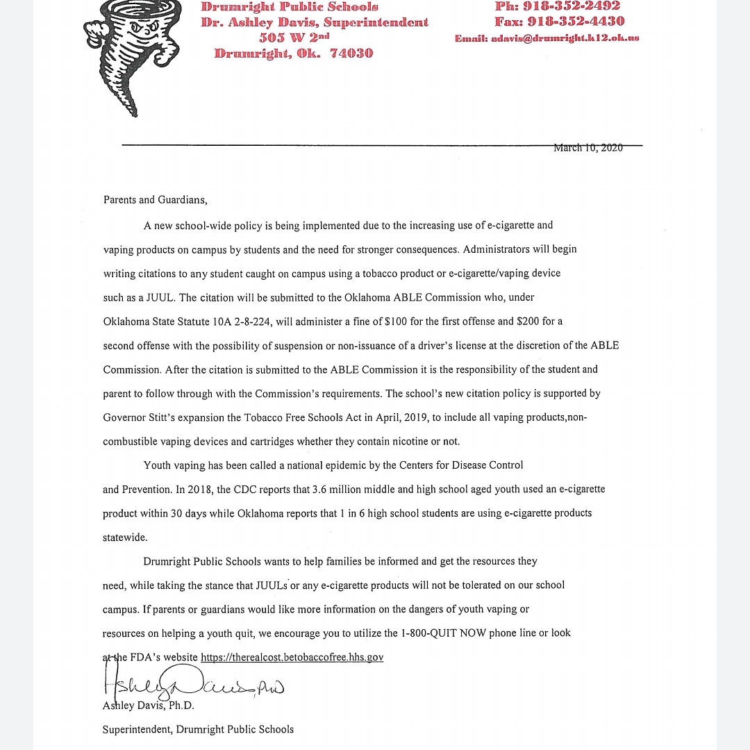 Drumright Public Schools on Twitter "https//t.co/WtWXBkrM7p" / Twitter