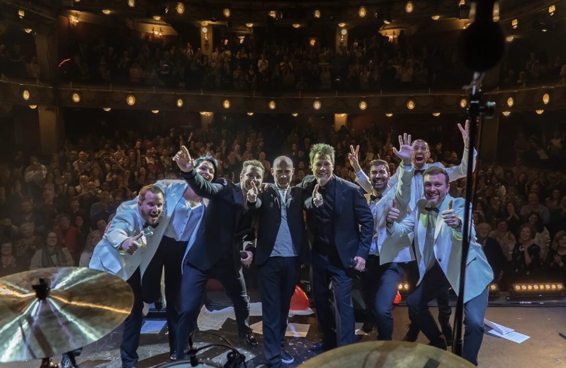 Así de bien lo pasamos ayer en nuestro estreno en el #TeatroCalderón. Gracias a todos lo que lo hicisteis posible 💙⁣

¿Te vemos en Barcelona? ⁣

#VERSUShow #DanielDiges #GeronimoRauch #Marzo #TeatreCondal #Madrid #Barcelona #TrueMusic #GosuaManagementh⁣