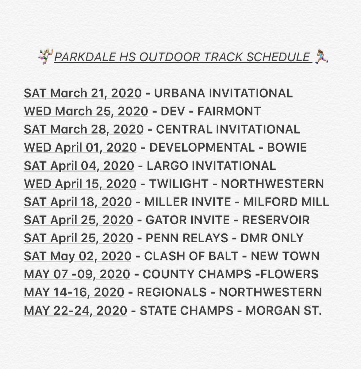 TracknFieldPHS tweet picture