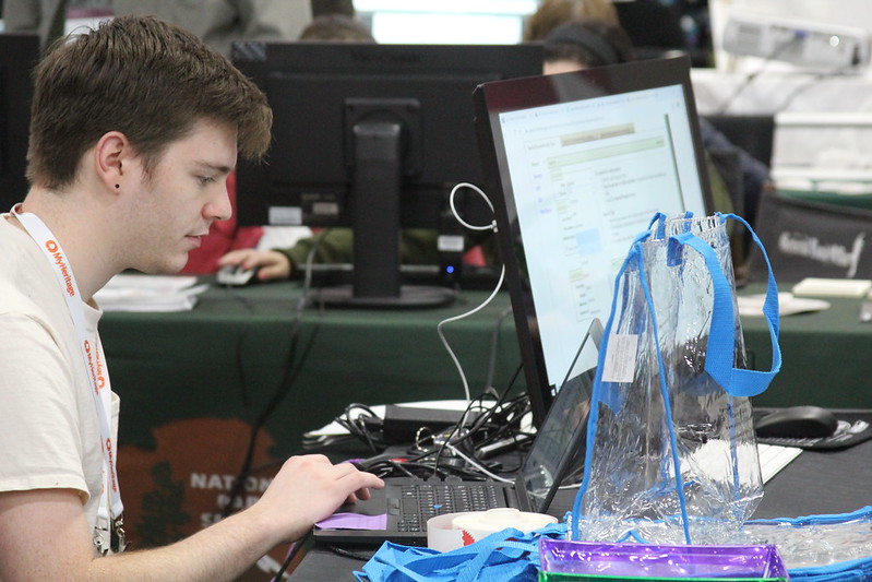 BLM_ES's tweet image. Special thanks to our GLO Records Branch on #TechTuesday for their hard work during #Rootstech2020! View photos of the conference on our flickr page here: ow.ly/Pt7050yIais