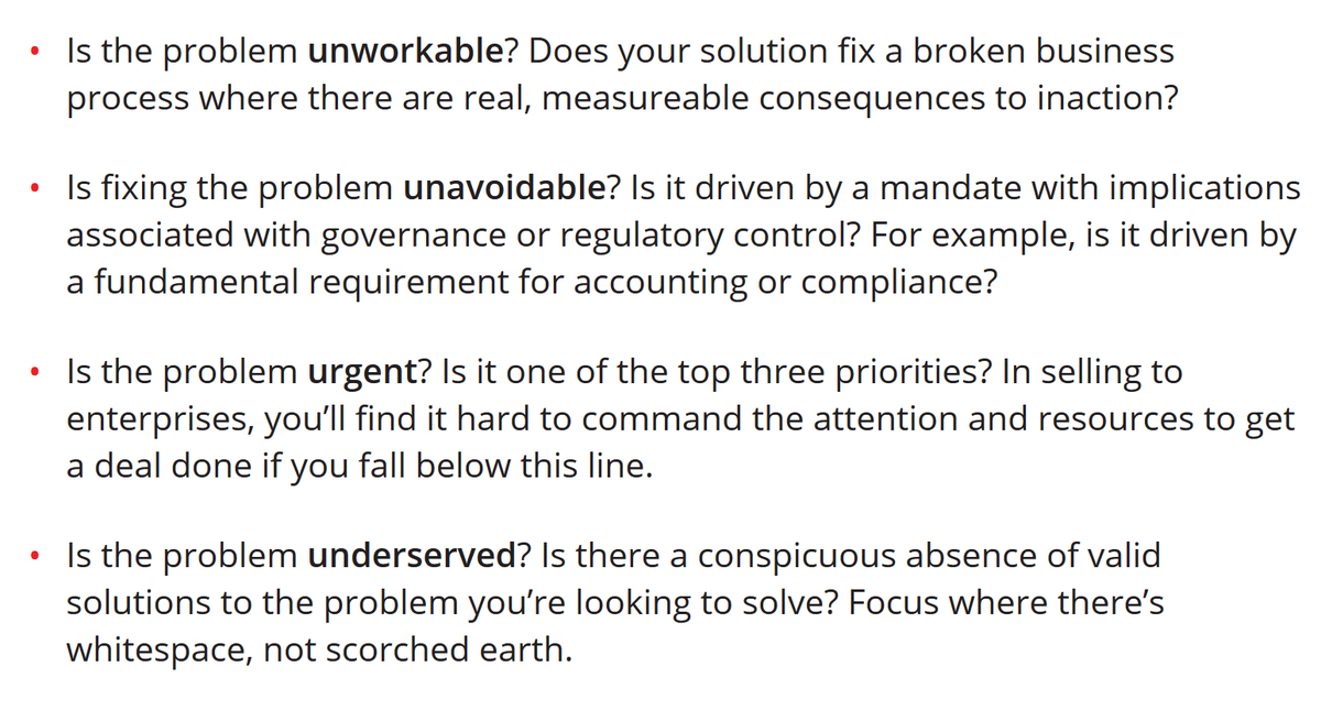 soundar643's tweet photo. An older article but very relevant. Can your solution answer these in the affirmative? https://t.co/E9zuJNfihI #growthatscale #customervalue #entrepreneur https://t.co/naVfTNrNaY