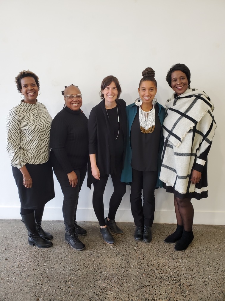 SFSI_UM's tweet photo. What an inspiring morning with this group of Detroit women chefs, farmers, and change-makers in our food system! 
@soulfirefarm @foodlabdetroit @DetFoodPolicy
 Thanks to Warda Patisserie for the beautiful brunch #FoodLiteracyforAll https://t.co/VpTymOjwGf