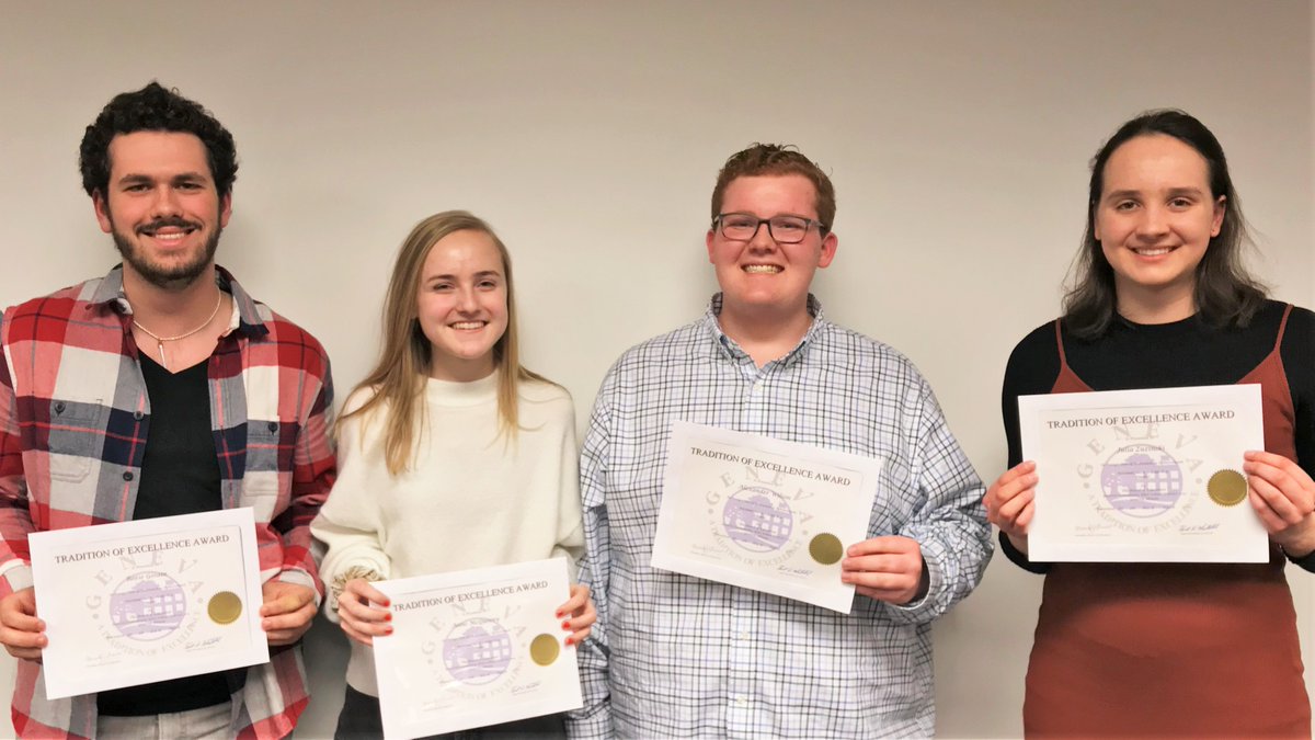 This week the #Geneva304 school board presented Tradition of Excellence Awards to these students: Swim Team State Qualifiers, Dance Team State Qualifiers, a Gymnastic State Qualifier, and National Merit Scholarship Finalists. Congratulations! <a href="/GHS_Principal85/">Tom Rogers</a> <a href="/GHS_ILathletics/">Geneva HS Athletics</a>