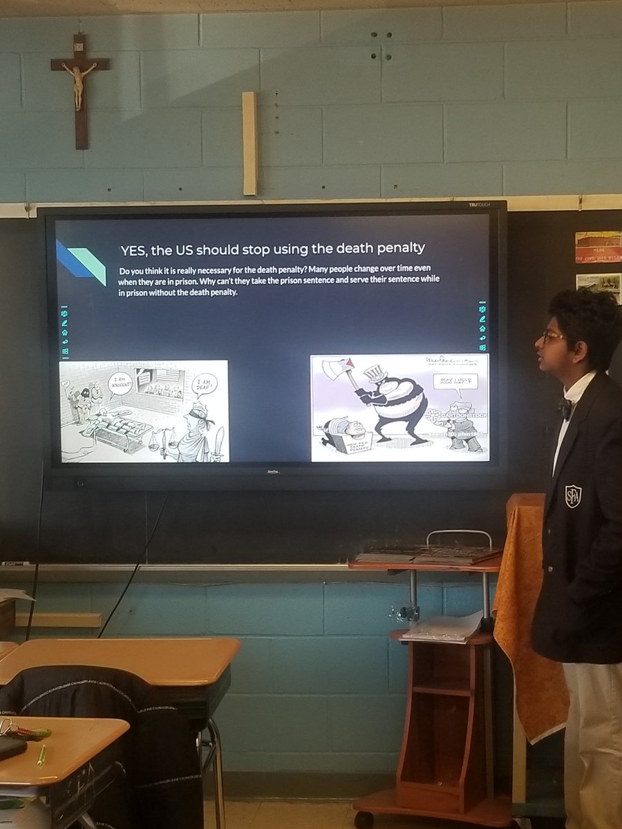 sfa7th's tweet photo. @Grade8SFABX presented their debates with far-ranging topics from "Should the U.S. abolish the death penalty?" and "Should the U.S. spy on its allies?" to "Does cancel culture go too far?" and "Should minors buy violent video games?" Rigorous debate! Rebuttals! Probing questions! https://t.co/UWTNpgLvjV