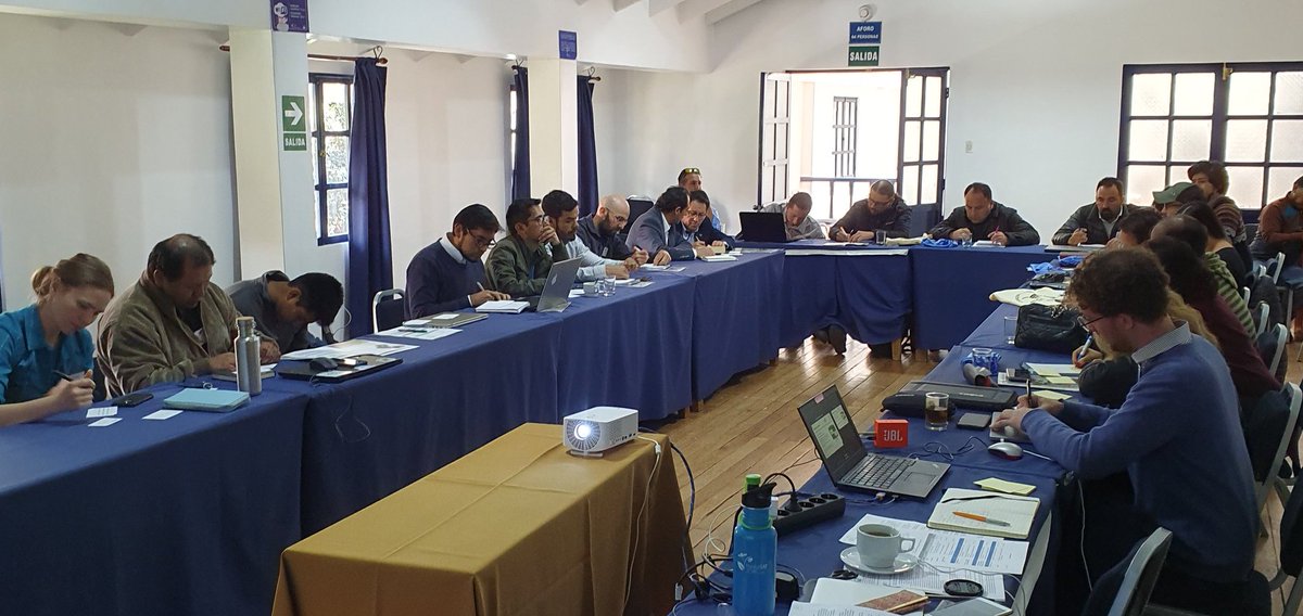 HERMOSA by mundialis (@hermosa_earth) on Twitter photo The HERMOSA workshop is in full swing and with 27 participants the largest to date. Thanks to <a href="/GlobalForestGen/">Global Forest Generation</a> and #ECOAN for the organisation but also to Honorary Consul Juergens in Cusco <a href="/GermanyDiplo/">GermanForeignOffice</a> for the support shown.
#ClimateActionNow 
#ClimateChange 
#betterwithtrees The HERMOSA workshop is in full swing and with 27 participants the largest to date. Thanks to <a href="/GlobalForestGen/">Global Forest Generation</a> and #ECOAN for the organisation but also to Honorary Consul Juergens in Cusco <a href="/GermanyDiplo/">GermanForeignOffice</a> for the support shown.
#ClimateActionNow 
#ClimateChange 
#betterwithtrees