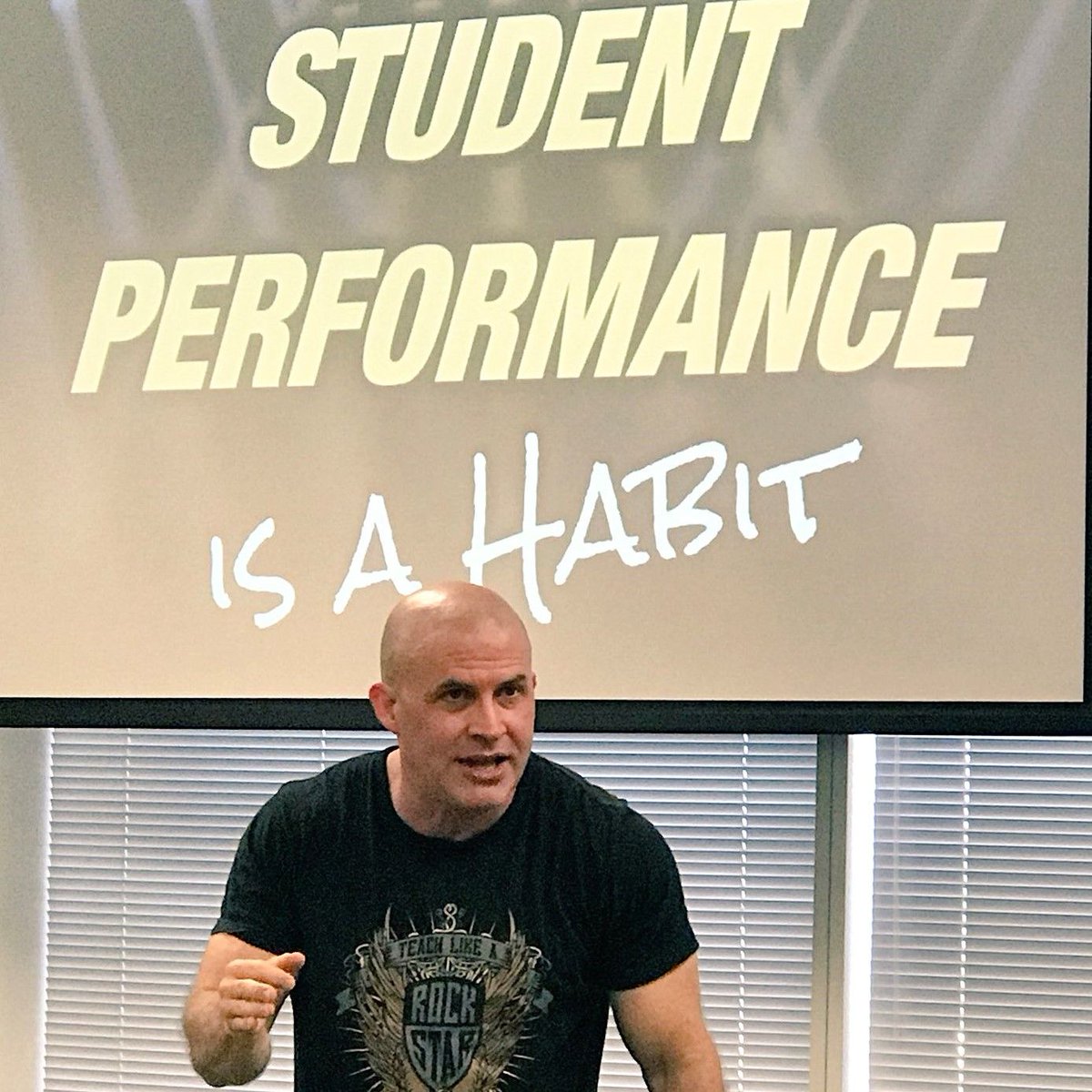 halbowman's tweet photo. NOT just academically. Also . . . emotionally, personally, intellectually, athletically, inter-personally, musically - everything they do.
#TeachLikeARockStar #BeTheOne #CampusCultureRevolution #ChangeAKidsLife #LetsDoThis https://t.co/gLQXff2XLz