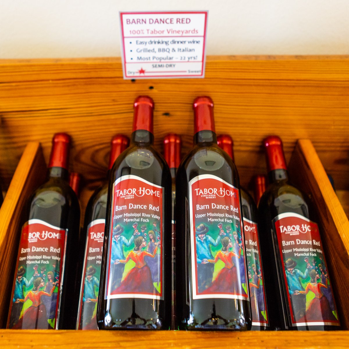 A glass or two of our bestseller and you'll be ready to show off those moves.