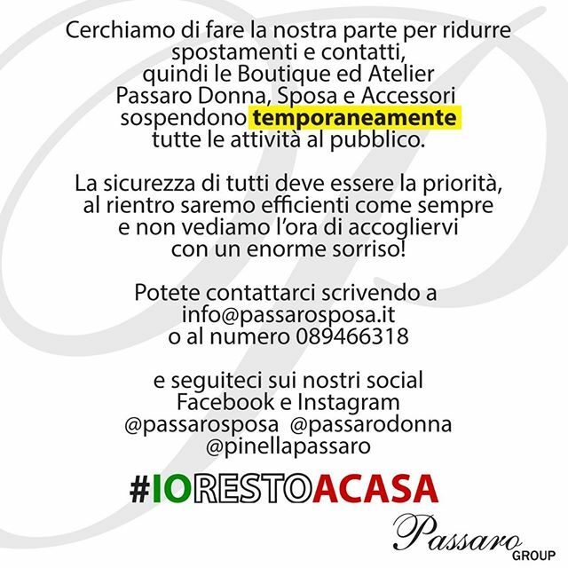 Abbiamo discusso a lungo internamente alla luce delle ultime misure che cercano di limitare gli spostamenti e le attività sociali e abbiamo deciso di mettere al primo piano la sicurezza di tutti. Il nostro senso di responsabilità ci impone di fare la nostra parte, e anche di…