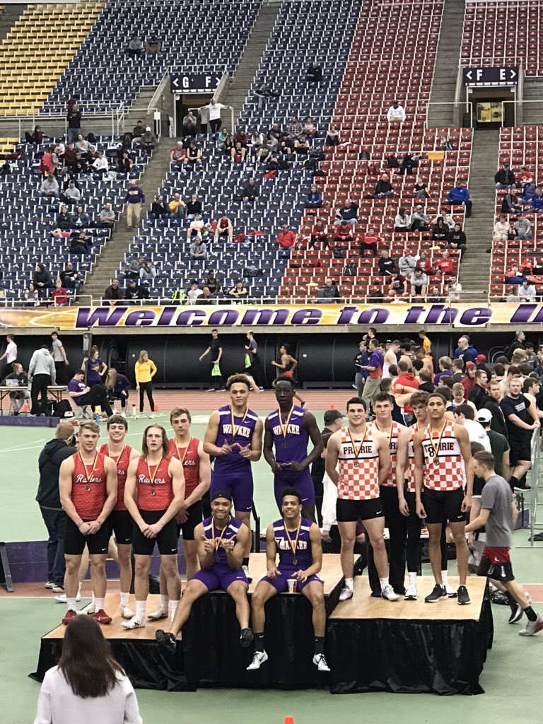 4x200 team runs the 2nd fastest time in Iowa behind Waukee. They crush the indoor school record set last week by 2.4 seconds! Ceondae anchored in 21.9 🔥

Congrats Karter Griffin, Nick Pearson, Trey Peterson, and Ceondae Adams